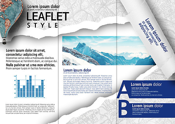 PSD 템플릿 편집 표지디자인 북디자인 출판디자인 내지 종이 지구 리플렛 겨울 북커버 3단접지 산 팜플렛 사람없음 열기구 눈 겨울여행 찢어짐 말린_둥글게 이미지템플릿 자연요소 계절 여행 컨셉 항공교통 모션 날씨 파일형식