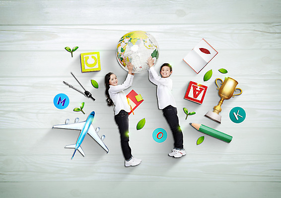 전신 PSD 편집이미지 알파벳 여자 교육 남자 초등학생 나뭇잎 비행기 초등교육 들기 두명 목재 옆모습 책 연필 지구본 새싹 블록 일본인 트로피 컴파스 이미지편집 외국인 나무 식물 학생 영어 뷰포인트 잎 재료 항공교통 모션 문구용품 학용품 대중교통 사람 동양인 필기구 상_우승 파일형식