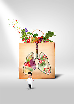 PSD 서양인 외국인 편집이미지 남자 채소 과일 의학 한명 20대 성인 쇼핑백 의사 허파 성인남자한명만 이미지편집 1 가방 사람 인종 청년 의료진 호흡기관 남자한명만 성인남자만 파일형식