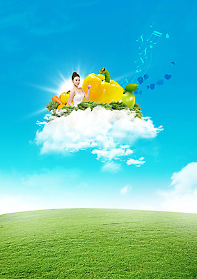 PSD 구름 편집이미지 여자 하늘 피망 파프리카 한명 잔디 상반신 20대 성인 옆모습 운동 아령 한국인 사과 성인여자한명만 이미지편집 자연요소 식물 1 뷰포인트 채소 과일 건강 사람 동양인 청년 여자한명만 성인여자만 파일형식