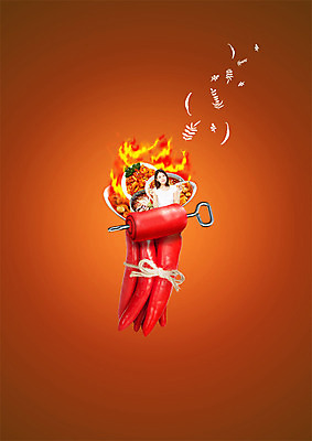 PSD 편집이미지 여자 음식 포크 고추 한명 들기 상반신 20대 성인 한국인 꼬챙이 나이프 묶기 매움 말린_둥글게 성인여자한명만 이미지편집 1 식기 컨셉 채소 모션 주방용품 사람 동양인 청년 칼 맛 여자한명만 성인여자만 파일형식