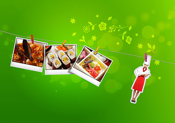 전신 PSD 외국인 편집이미지 여자 반찬 조개 매달리기 집게 한명 20대 성인 요리사 김밥 폴라로이드사진 성인여자한명만 이미지편집 직업 1 음식 모션 어패류 사람 인종 청년 폴라로이드 여자한명만 성인여자만 파일형식