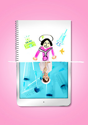 PSD 편집이미지 직업 여자 의학 병원 주사기 상반신 성인 두명 태블릿 간호사 비교 일본인 스케치북 그림 이미지편집 외국인 컨셉 의료기기 학용품 사람 동양인 전자제품 스마트기기 의료진 파일형식