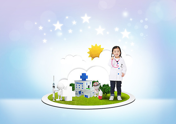 전신 PSD 편집이미지 직업 여자 의학 청진기 사람모양 병원 주사기 한명 서기 앞모습 알약 유치원생 진료 한국인 의사 체험학습 체험 십자 직업체험 이미지편집 모양 1 어린이 뷰포인트 컨셉 의료기기 모션 사람 동양인 약 의료진 파일형식