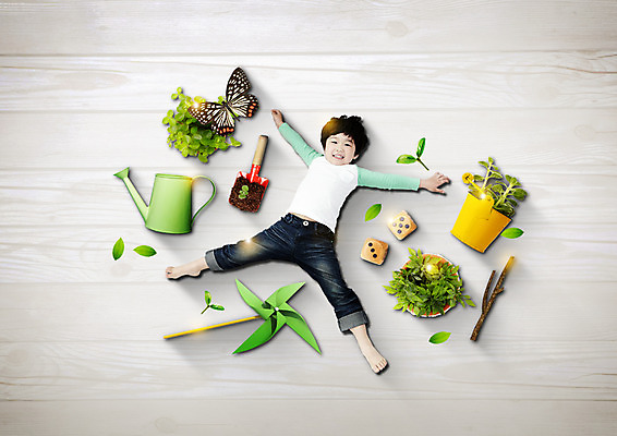 전신 PSD 식물 편집이미지 남자 화분 나비 팔벌리기 한명 목재 앞모습 유치원생 물뿌리개 한국인 다리벌리기 모종삽 바람개비 이미지편집 나무 1 어린이 뷰포인트 곤충 재료 모션 사람 동양인 삽 파일형식