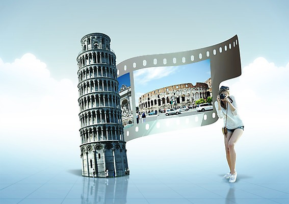 전신 PSD 백인 편집이미지 여자 한명 서기 20대 성인 앞모습 카메라 사진촬영 피사의사탑 콜로세움 사진필름 이탈리아여행 성인여자한명만 이미지편집 서양인 1 뷰포인트 해외여행 모션 사람 청년 전자제품 촬영 이탈리아 세계문화유산 로마 필름 여자한명만 성인여자만 파일형식