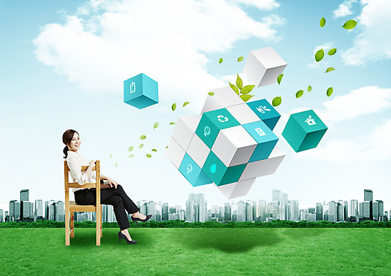 전신 PSD 편집이미지 여자 나뭇잎 한명 앉기 정장 잔디 성인 옆모습 30대 자연보호 환경 그린캠페인 한국인 도시 큐브 나무의자 성인여자한명만 이미지편집 식물 1 옷 캠페인 뷰포인트 잎 의자 모션 자연 사람 동양인 목재 장년 보호 여자한명만 성인여자만 파일형식