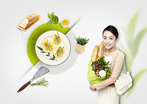 PSD 외국인 편집이미지 여자 음식 채소 식재료 한명 동양인 정장 상반신 20대 성인 장보기 핸드백 바게트 브로콜리 허브 장바구니 식빵 뒤집개 삶은계란 성인여자한명만 이미지편집 식물 1 옷 빵 가방 주방용품 사람 인종 청년 쇼핑 바구니 계란 계란요리 여자한명만 성인여자만 파일형식