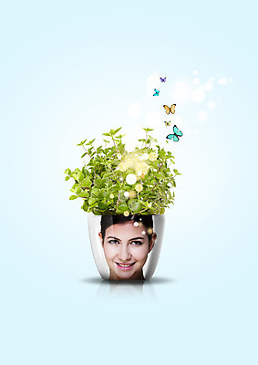 PSD 식물 백인 편집이미지 여자 화분 얼굴 나비 한명 미소 20대 성인 자연보호 환경 그린캠페인 성인여자한명만 이미지편집 서양인 1 캠페인 곤충 자연 표정 사람 청년 신체부위 보호 여자한명만 성인여자만 파일형식