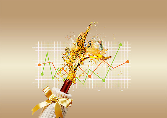 PSD 편집이미지 리본 지폐 전구 주택 사람없음 샴페인 유선전화기 튀는물 꺾은선그래프 샴페인병 이미지편집 돈 그래프 술병 주류 건물 전화기 액체표현 스플래쉬 파일형식