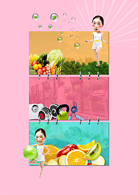 전신 PSD 편집이미지 여자 채소 오렌지 과일 줄자 키위 서기 20대 성인 두명 세트 아령 한국인 짐볼 사과 체중계 줄넘기 허리둘레 케틀벨 이미지편집 모션 자 사람 동양인 청년 운동 둘레 파일형식