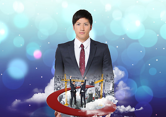 전신 PSD 구름 편집이미지 남자 정장 상반신 20대 성인 앞모습 세명 손들기 도시 비즈니스맨 일본인 기중기 보케 이미지편집 자연요소 외국인 옷 뷰포인트 비즈니스 모션 사람 동양인 청년 직장인 중장비 파일형식