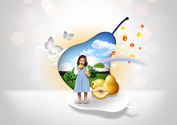 전신 PSD 외국인 편집이미지 여자 종이 어린이 나비 무지개 한명 서기 들기 초원 앞모습 먹기 모과 풍선 이미지편집 자연요소 1 뷰포인트 곤충 과일 모션 사람 인종 파일형식