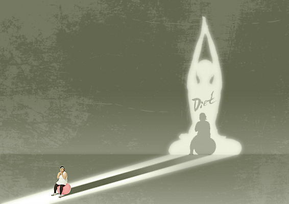 전신 PSD 편집이미지 영어 여자 실루엣 다이어트 요가 그림자 앉기 성인 두명 30대 운동복 한국인 짐볼 이미지편집 문자 웰빙 옷 모션 촬영기법 건강 사람 동양인 장년 파일형식