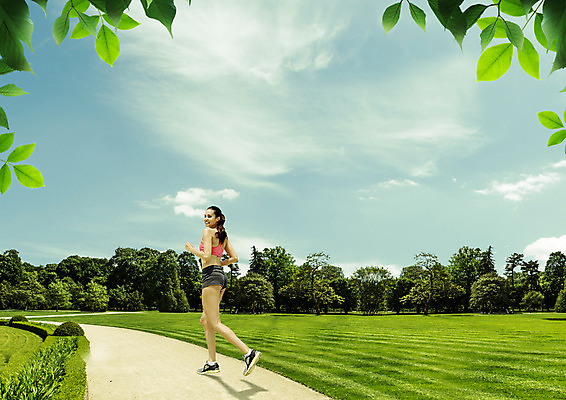 주간 전신 PSD 서양인 편집이미지 공원 여자 한명 잔디 20대 성인 야외 운동복 조깅 운동 산책로 성인여자한명만 이미지편집 자연요소 외국인 식물 1 옷 공공시설 길 건강 사람 청년 여자한명만 성인여자만 파일형식