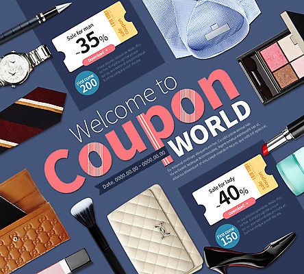 PSD 템플릿 옷 웹템플릿 넥타이 새해 이벤트페이지 이벤트 사람없음 쇼핑 펜 화장품 립스틱 지갑 하이힐 손목시계 쿠폰 메이크업브러쉬 이미지템플릿 잡화 구두 시계 장신구 필기구 뷰티 붓 여성화 페이지 파일형식