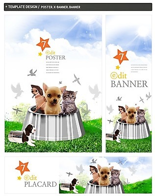 PSD 구름 템플릿 배너 배너템플릿 가로배너 ZIP 포스터 세로배너 반려견 여러마리 하늘 잔디 사람없음 반려동물 세트 햇빛 고양이 현수막 강아지 비둘기 개밥그릇 반려 자연요소 식물 동물 그릇 다수 포유류 조류 가로 세로 태양 개 애견용품 파일형식