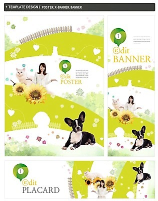 PSD 템플릿 배너 배너템플릿 여자 가로배너 ZIP 포스터 세로배너 반려견 해바라기 안내 한명 정장 상반신 20대 성인 앞모습 울타리 반려동물 세트 고양이 한국인 현수막 하트 강아지 반려 모양 동물 1 옷 꽃 뷰포인트 포유류 사람 동양인 청년 가로 세로 담장 개 파일형식