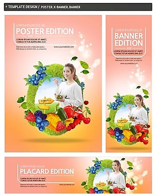PSD 템플릿 배너 배너템플릿 여자 가로배너 ZIP 포스터 세로배너 토마토 딸기 피망 나뭇잎 한명 잔디 상반신 20대 성인 세트 샐러드 한국인 현수막 체리 유기농 블루베리 식물 1 웰빙 음식 잎 채소 과일 사람 동양인 청년 가로 세로 파일형식