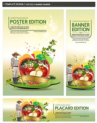 전신 PSD 템플릿 배너 배너템플릿 남자 가로배너 ZIP 포스터 리본 세로배너 50대 한명 서기 성인 세트 한국인 현수막 사과 농부 직업 1 중년 과일 모션 사람 동양인 가로 세로 파일형식