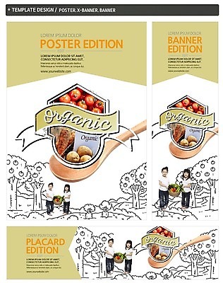 전신 PSD 템플릿 배너 배너템플릿 여자 가로배너 ZIP 포스터 리본 세로배너 어린이 채소 방울토마토 감자 서기 들기 두명 앞모습 세트 바구니 당근 한국인 현수막 유기농 사과나무 나무숟가락 나무 웰빙 뷰포인트 토마토 모션 뿌리채소 사람 동양인 가로 세로 숟가락 사과 파일형식