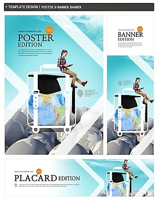 전신 PSD 템플릿 배너 배너템플릿 여자 가로배너 ZIP 포스터 세로배너 지구 대학생 학사모 한명 앉기 20대 성인 옆모습 세트 캐리어 한국인 현수막 대학교육 어학연수 워킹홀리데이 모자_잡화 1 학생 교육 뷰포인트 졸업 모션 사람 동양인 청년 가로 세로 여행가방 유학 제도 파일형식