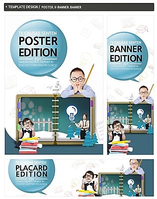 PSD 외국인 템플릿 배너 배너템플릿 여자 어린이교육 남자 가로배너 ZIP 포스터 세로배너 말풍선 전구 20대 성인 책 세명 세트 연필 다이어리 유치원생 한국인 현수막 아기 교육 어린이 학용품 사람 동양인 인종 청년 가로 세로 필기구 사무용품 파일형식