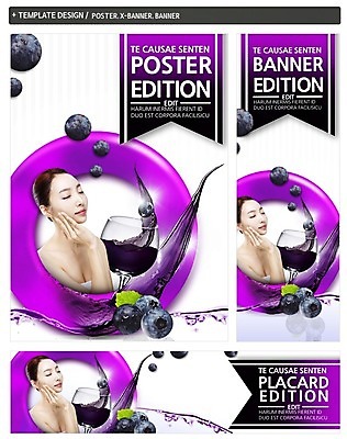 PSD 템플릿 배너 배너템플릿 여자 가로배너 ZIP 포스터 세로배너 한명 상반신 20대 성인 세트 눈감음 보라색 한국인 현수막 원형 붓기 과일주스 블루베리 블루베리주스 의료성형뷰티 도형 1 컬러 과일 모션 사람 동양인 청년 가로 세로 주스 파일형식
