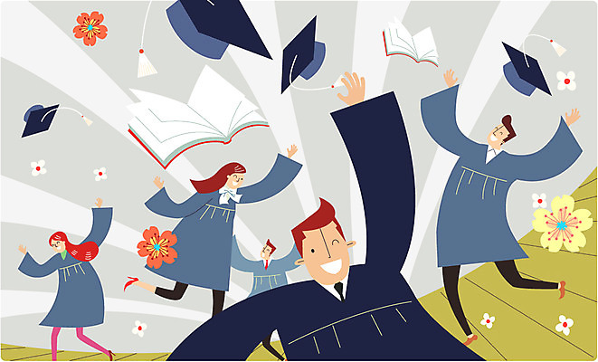 여자 기념일 남자 행복 꽃무늬 일러스트 학사모 졸업 졸업식 졸업생 여러명 성인 책 기쁨 졸업가운 설레임 국내일러스트 AI파일 모자_잡화 교육 꽃 감정 다수 무늬 사람 이벤트 가운 파일형식 벡터
