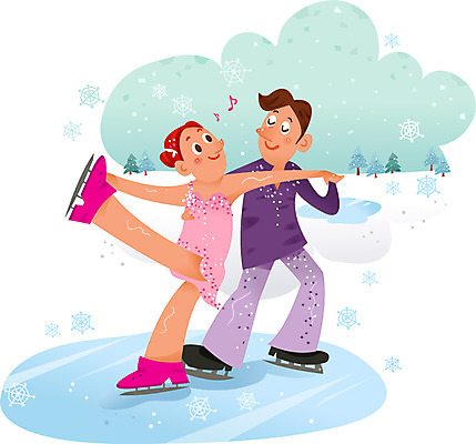 주간 나무 여자 남자 겨울 음표 일러스트 겨울스포츠 성인 야외 두명 눈 피겨스케이팅 아이스스케이트 피겨스케이터 국내일러스트 AI파일 자연요소 식물 기호 계절 음악 스포츠 날씨 사람 스케이팅 스케이터 파일형식 벡터