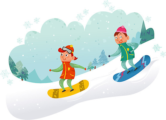 주간 나무 여자 남자 어린이 겨울 일러스트 겨울스포츠 스키장 고글 야외 두명 눈 스노우보드 스노보드복 국내일러스트 AI파일 자연요소 식물 계절 스포츠 날씨 사람 보드_스포츠 파일형식 벡터