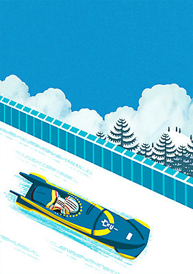 주간 PSD 나무 구름 남자 스포츠 겨울 일러스트 겨울스포츠 동계올림픽 한명 성인 야외 얼음 봅슬레이 봅슬레이선수 국내일러스트 자연요소 식물 1 계절 올림픽 운동선수 사람 파일형식