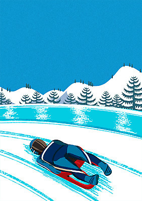 주간 전신 PSD 나무 구름 남자 스포츠 겨울 일러스트 겨울스포츠 산 동계올림픽 한명 성인 야외 눕기 얼음 눈 헬멧 루지 루지선수 국내일러스트 자연요소 식물 1 계절 올림픽 모션 날씨 운동선수 사람 보호장비 파일형식