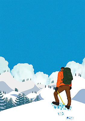 주간 PSD 나무 구름 남자 겨울 일러스트 배낭 겨울스포츠 산 한명 성인 야외 등산 눈 등산객 등산복 겨울산 등산가방 국내일러스트 자연요소 식물 1 옷 계절 스포츠 가방 날씨 사람 트래킹 파일형식