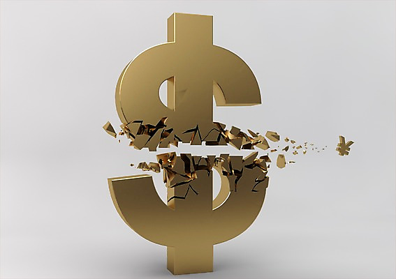 PSD 편집이미지 사람없음 컴퓨터그래픽 3D소스 3D 달러 손상 금색 화폐기호 엔 디지털합성 편집3D 기호 컬러 컨셉 돈 그래픽 화폐 파일형식
