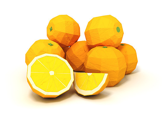 PSD 편집이미지 조각 오렌지 과일 단면 사람없음 컴퓨터그래픽 3D소스 3D 여러개 디지털합성 편집3D 다수 그래픽 파일형식