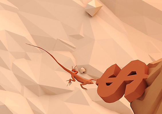 PSD 동물 편집이미지 한마리 사람없음 컴퓨터그래픽 3D소스 3D 달러 주황색 화폐기호 디지털합성 도마뱀 편집3D 1 기호 컬러 돈 파충류 그래픽 화폐 파일형식