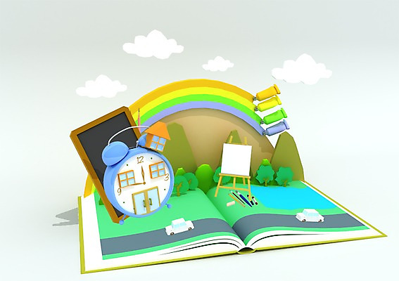 PSD 나무 편집이미지 도로 호수 무지개 승용차 주택 사람없음 컴퓨터그래픽 책 연필 3D소스 3D 칠판 물감 자명종 붓 디지털합성 이젤 한권 편집3D 자연요소 식물 1 길 시계 교통시설 자동차 학용품 건물 그래픽 필기구 미술도구 알람 파일형식