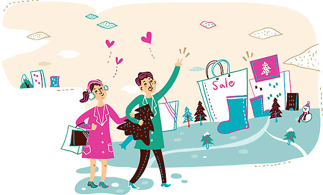 나무 커플 여자 남자 행복 일러스트 눈사람 함께함 사랑 장화 성인 두명 쇼핑 쇼핑백 크리스마스트리 세일 상점 쇼핑몰 국내일러스트 AI파일 식물 감정 신발 컨셉 크리스마스 가방 관계 사람 파일형식 벡터