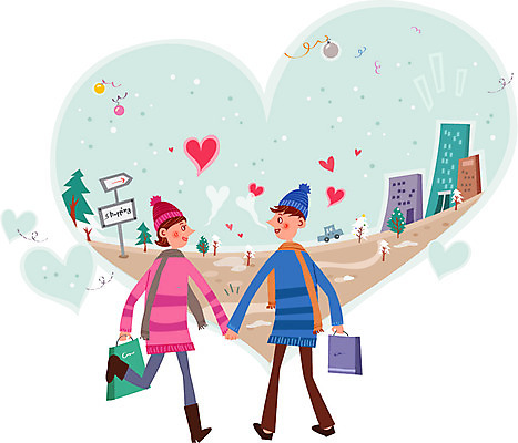 커플 여자 남자 행복 일러스트 자동차 함께함 사랑 빌딩 성인 두명 쇼핑 쇼핑백 손잡기 표지판 국내일러스트 AI파일 감정 육상교통 컨셉 가방 관계 모션 알림판 사람 건물 파일형식 벡터