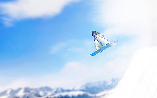 JPG 주간 구름 편집이미지 여자 겨울 하늘 스키장 산 한명 20대 성인 야외 점프 눈 스노우보드 디지털합성 겨울산 스노보드복 디지털아트 성인여자만 편집실사 자연요소 1 계절 모션 날씨 사람 청년 보드_스포츠 CG 여자만 성인만 파일형식