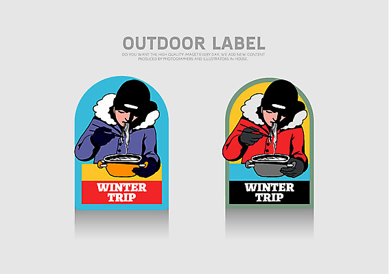 남자 어린이 겨울 일러스트 젓가락 아웃도어 두명 라벨 라면 냄비 겨울여행 먹는약 비니 국내일러스트 AI파일 모자_잡화 계절 음식 여행 프레임 수저 사람 약 면류 솥 파일형식 벡터