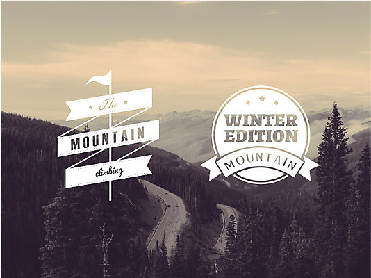 겨울 일러스트 산 아웃도어 사람없음 라벨 캠핑 깃발 겨울캠프 국내일러스트 AI파일 계절 레저 프레임 파일형식 벡터