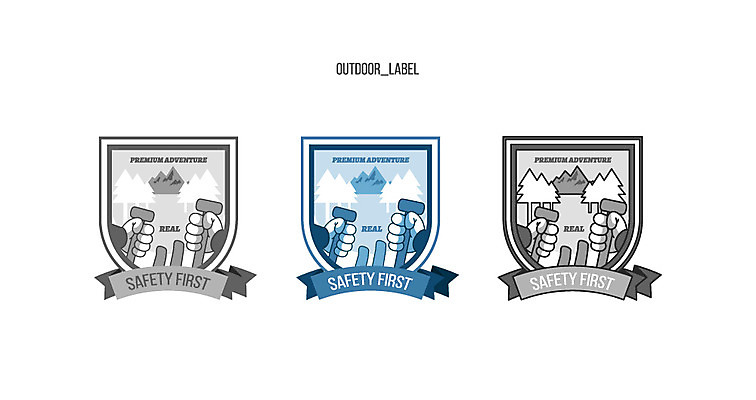 나무 손 일러스트 스키 산 아웃도어 안전 신체부위 라벨 폴 국내일러스트 AI파일 식물 겨울스포츠 프레임 사람 스키용품 파일형식 벡터