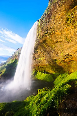 포토 JPG 주간 해외풍경 해외 유럽 자연 아이슬란드 풍경 사람없음 야외 폭포 셀야란즈포스폭포 국내포토 자연요소 나라 생태계 파일형식