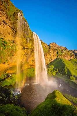 포토 JPG 주간 해외풍경 해외 유럽 자연 아이슬란드 풍경 사람없음 야외 폭포 셀야란즈포스폭포 국내포토 자연요소 나라 생태계 파일형식