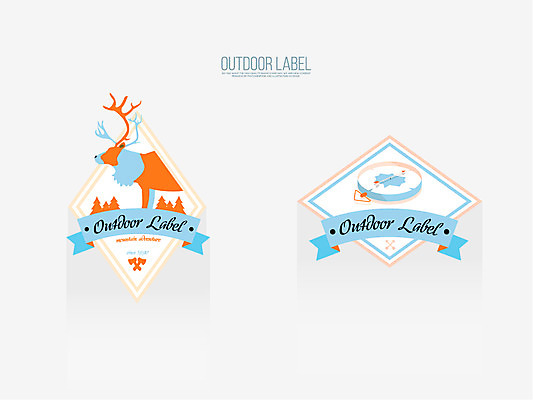 나무 동물 겨울 일러스트 사슴 아웃도어 사람없음 라벨 캠핑 나침반 도끼 순록 겨울캠프 국내일러스트 AI파일 식물 계절 포유류 레저 프레임 파일형식 벡터