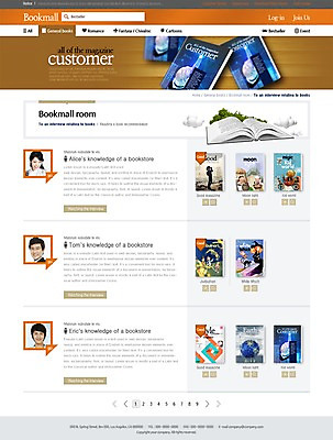 PSD 템플릿 여자 남자 웹템플릿 디자인시안 사이트템플릿 여러명 성인 책 쇼핑 홈페이지 홈페이지시안 한국인 잡지 온라인쇼핑몰 스토어 이미지템플릿 다수 사람 동양인 간행물 쇼핑몰 온라인 파일형식