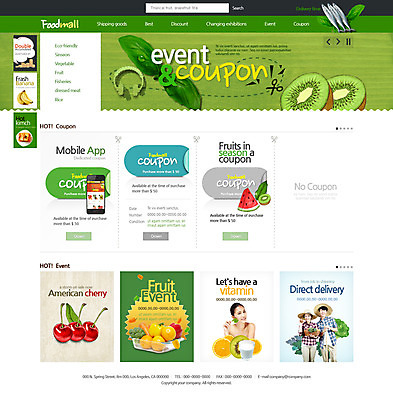 PSD 템플릿 여자 남자 웹템플릿 과일 디자인시안 사이트템플릿 귤 수박 키위 성인 세명 쇼핑 홈페이지 홈페이지시안 한국인 체리 온라인쇼핑몰 스토어 이미지템플릿 사람 동양인 쇼핑몰 온라인 파일형식