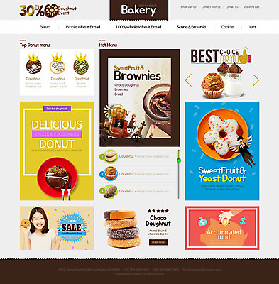 PSD 템플릿 여자 남자 음식 빵 웹템플릿 디자인시안 사이트템플릿 여러명 성인 쇼핑 홈페이지 홈페이지시안 한국인 도넛 머핀 마차 온라인쇼핑몰 스토어 이미지템플릿 교통수단 다수 디저트 사람 동양인 쇼핑몰 온라인 파일형식
